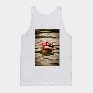 Aarti worship in river Ganga, India Tank Top